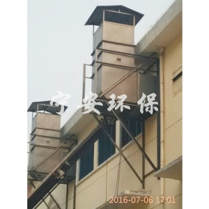 河南濟源變電所風(fēng)機消聲器